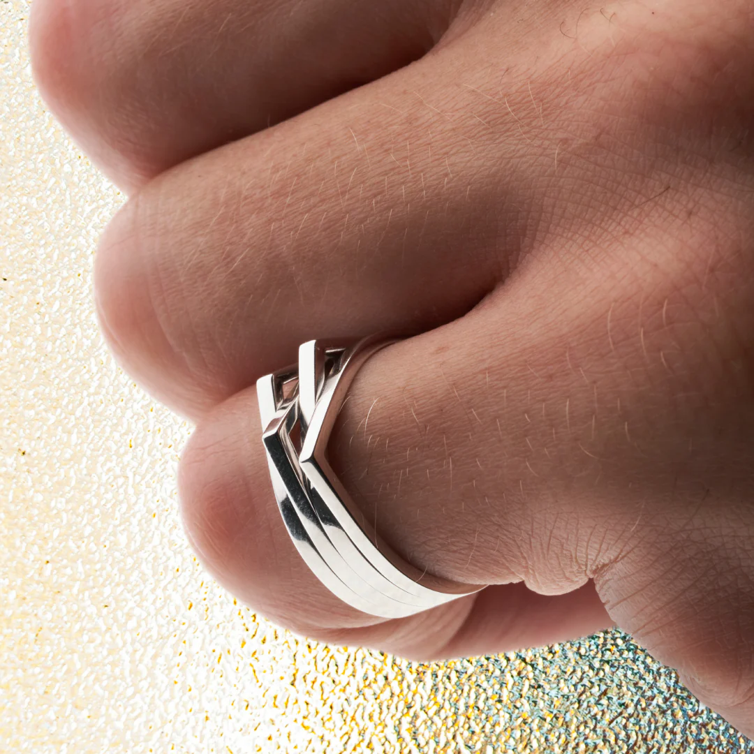 Antifer 4-row ring - Image 2