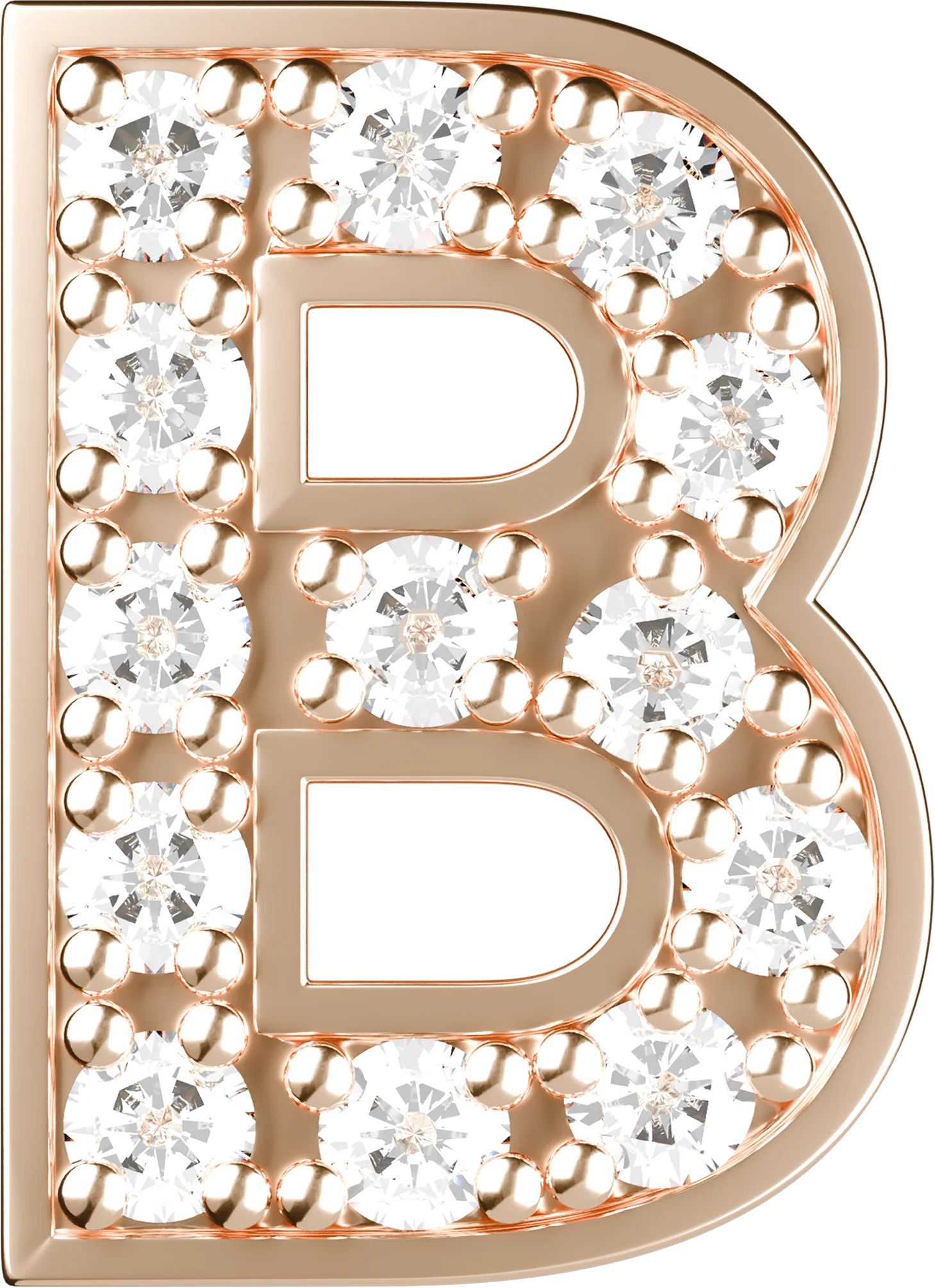 Letters Pink Gold Perso - Image 3