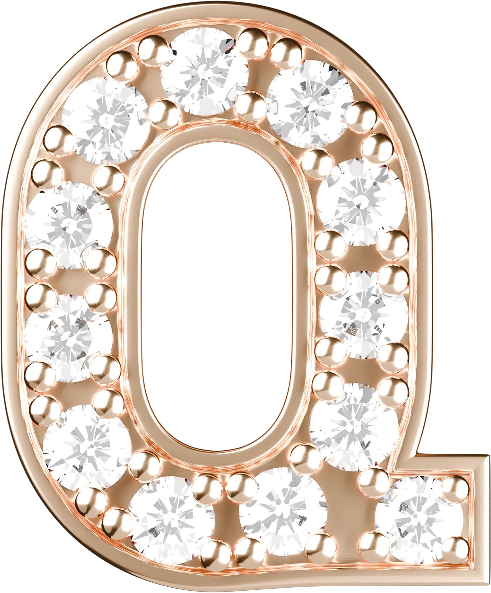 Letters Pink Gold Perso - Image 33