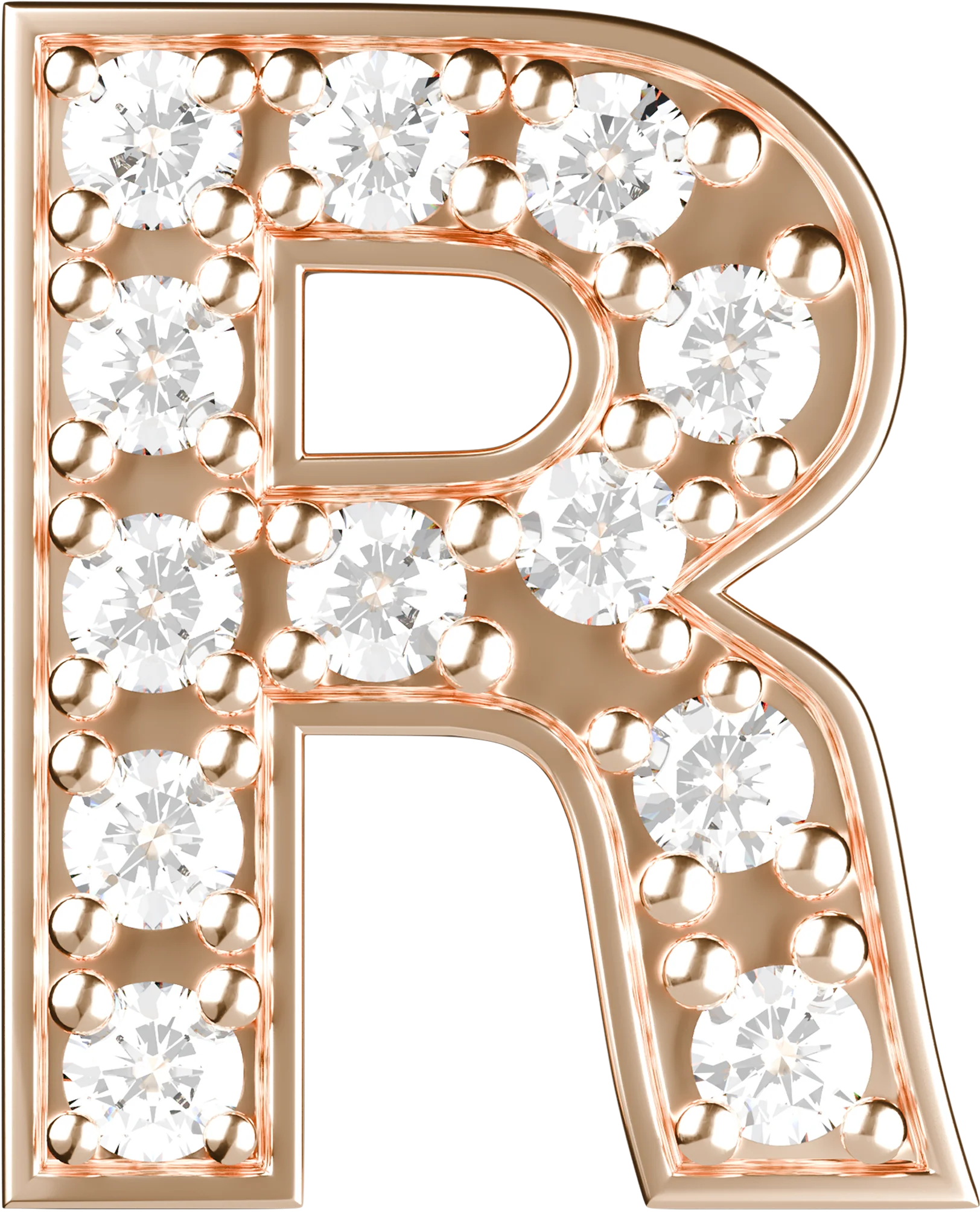 Letters Pink Gold Perso - Image 35