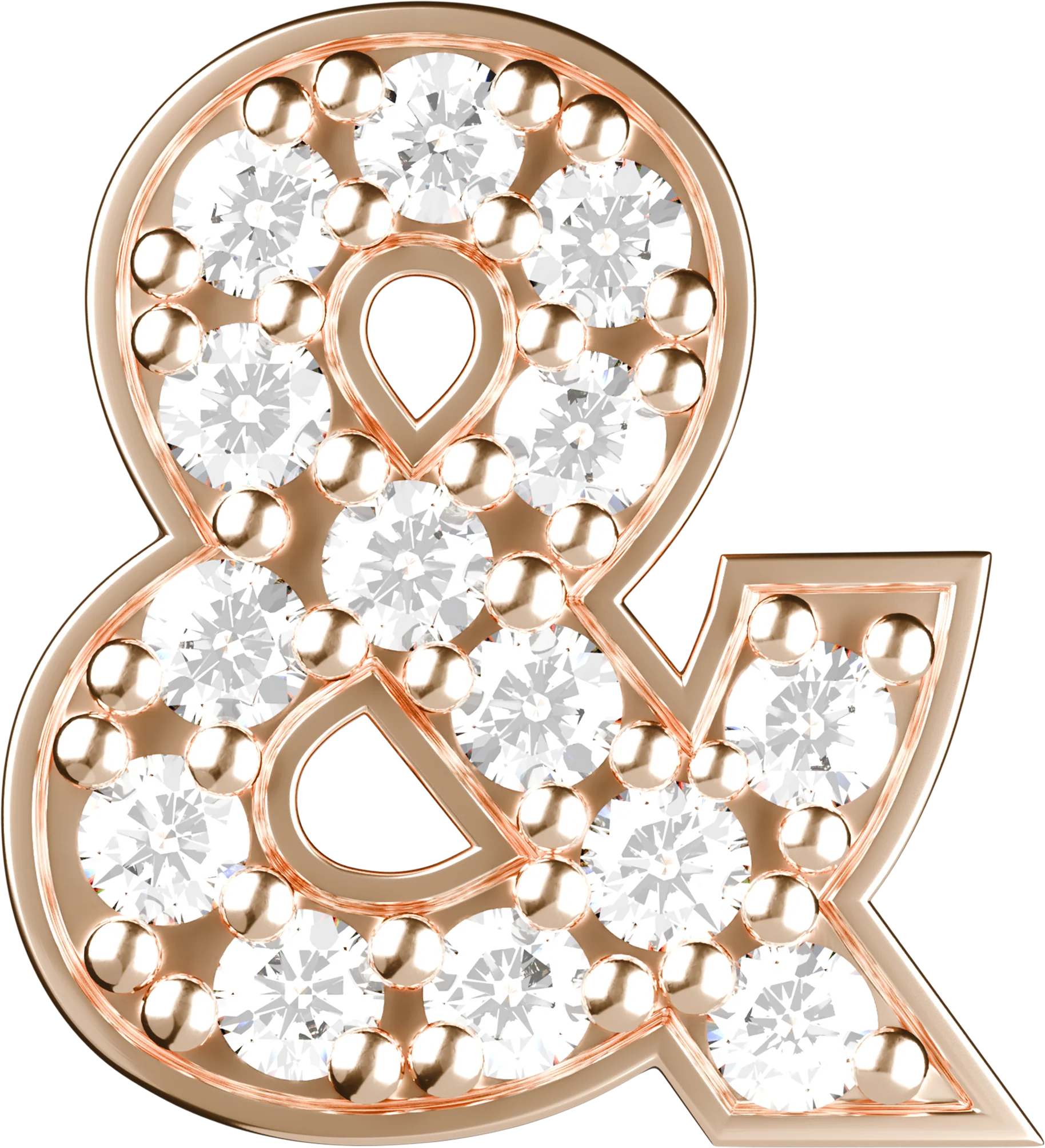 Letters Pink Gold Perso - Image 73